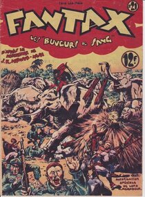 Original comic art related to Fantax (1re série) - Les buveurs de sang