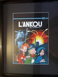 Jean-Claude Fournier - Spirou et Fantasio n° 27, « L'ANKOU », 1977. - Original Cover
