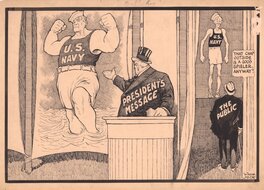Winsor McCay - Us Navy - Original Illustration