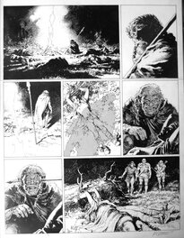 Grzegorz Rosinski - Thorgal - Les Archers - Comic Strip