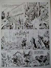 Jean-Yves Mitton - Chroniques Barbares tome 2 planche 16 - Comic Strip