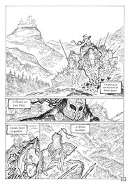 Comic Strip - Maïorana, D Tome 1, Lord Faureston, planche n°44, 2008.