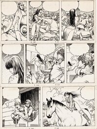 Milo Manara - Quatre Doigts / L'homme de papier planche 39 - Comic Strip