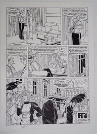 Jean Van Hamme - Les Maîtres de l'orge,  T 6, p 48; créée par Jean Van Hamme et illustrée par Francis Vallès - Comic Strip