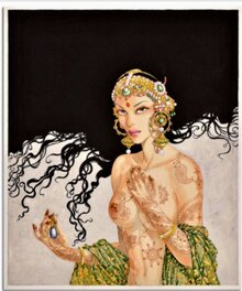 Ana Mirallès - Djinn - Original Illustration