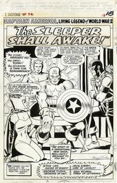 Comic Strip - Tales of Suspense #72 - Captain America -  The Sleeper Shall Awake! planche 1