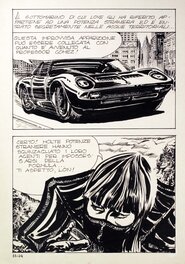 Milo Manara - Genius 11 p14 • Lamborghini Miura - Comic Strip