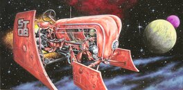 Jim Colorex - Spaces tractors - ST8 - Illustration originale