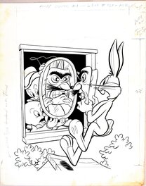 Ralph Heimdahl - Ralph Heimdhal, Bugs Bunny cover - Original Cover