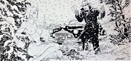 Kas - Christmas card - Original Illustration