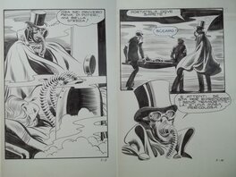 Leone Frollo - «  La bobine du Sheik » Shatane n°5 / Naga n°5 – pages 13 & 14 - Comic Strip