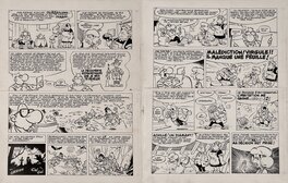 Greg - Achille Talon - T.16 "Le Trésor de Virgule" - Planches 5 et 6 - Comic Strip