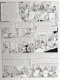Antoine Aubin - Blake et Mortimer la malédiction des trente deniers Tome 2 - Comic Strip