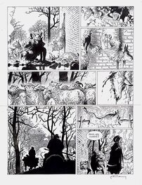 Comic Strip - Hermann - Les Tours de Bois-Maury - Tome 2, planche 13