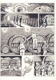 Boris Guilloteau - un grand Bourgogne oublié - Tome 2 -Planche originale page 12