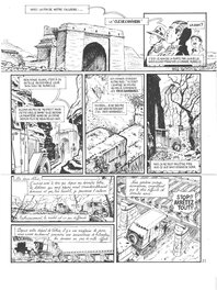 Planche originale - Arnaud Poitevin. La croisière jaune Tome 2 page 23