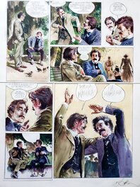 René Follet - STEVENSON, LE PIRATE INTERIEUR   couleur directe - Comic Strip