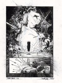 Planche originale - Tokyo Ghost issue 5 page 8