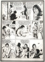 Comic Strip - Rosinski : planche originale 29 de Thorgal tome 15 : le maitre des montagnes