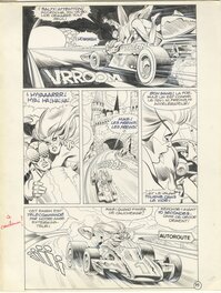 Jean-Yves Mitton - Mitton, Mikros, Planche n°40, Titans#76. 1985 - Planche originale