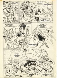 Planche originale - Mitton, Mikros, Planche n°42, Titans#55. 1983