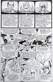 Jean-Yves Mitton - Mikros - Psiland - Titans no 68 - planche originale n°9 - comic art - Planche originale