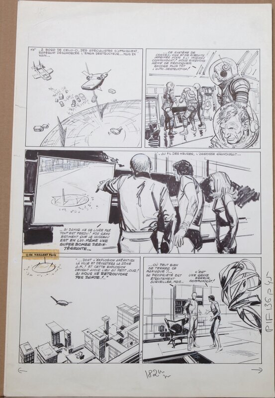 For sale - Raymond Poïvet, Roger Lécureux, Les Pionniers de L'espérance - Le sarcophage Zorien - suite et fin !! - page 15 - Comic Strip