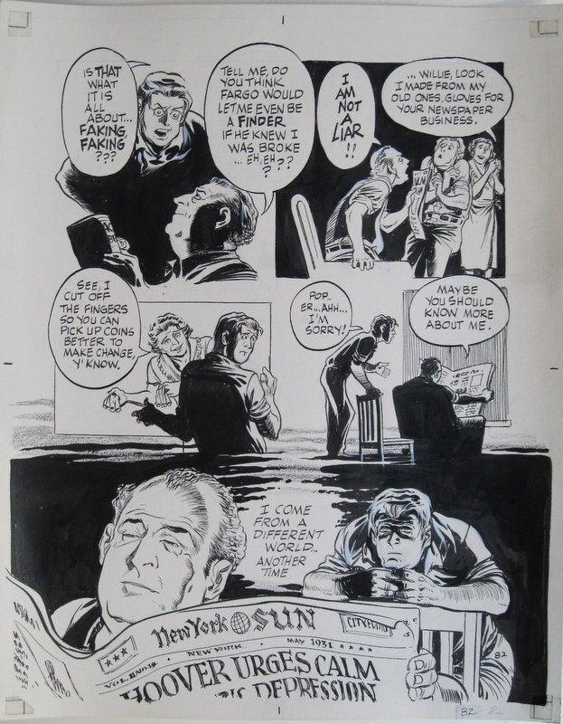 Will Eisner, Heart of the storm - page 82 - Planche originale