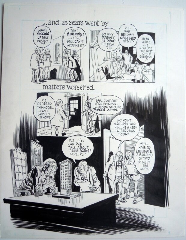 The building by Will Eisner - Comic Strip