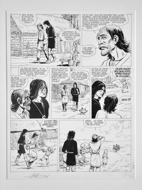 Grzegorz Rosinski, Jean Van Hamme, Thorgal 4 - La galère noire - Comic Strip