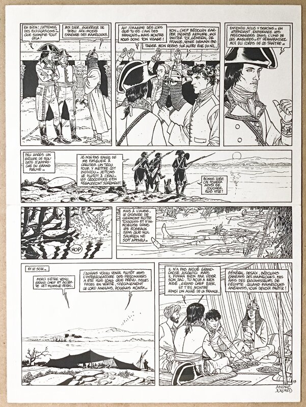 André Juillard, Jacques Martin, ARNO T.2 - planche 33 - Comic Strip