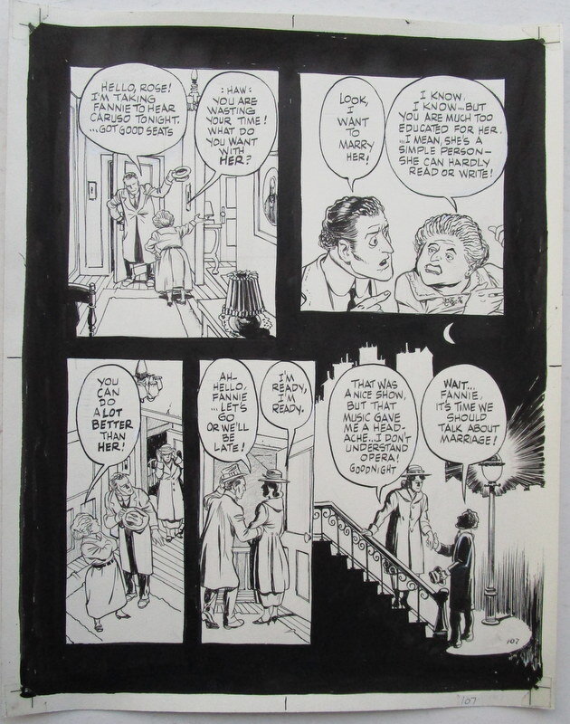 Will Eisner, Heart of the storm - page 107 - Comic Strip
