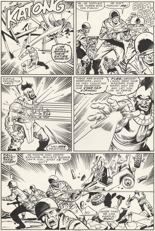 John Buscema, Sal Buscema, Fantastic Four - #298 p.8 - Comic Strip