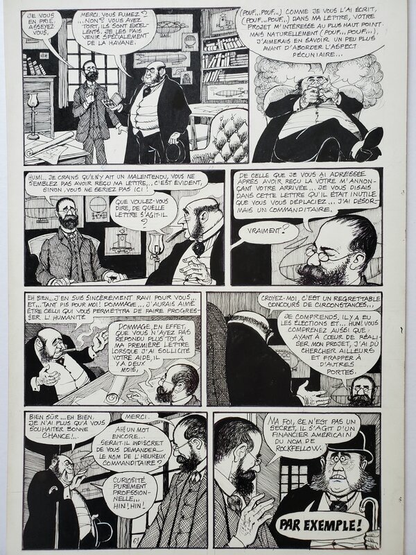 Georges Pichard, Jacques Lob, BLANCHE EPIPHANIE   AERONEF ELECTRIQUE - Comic Strip