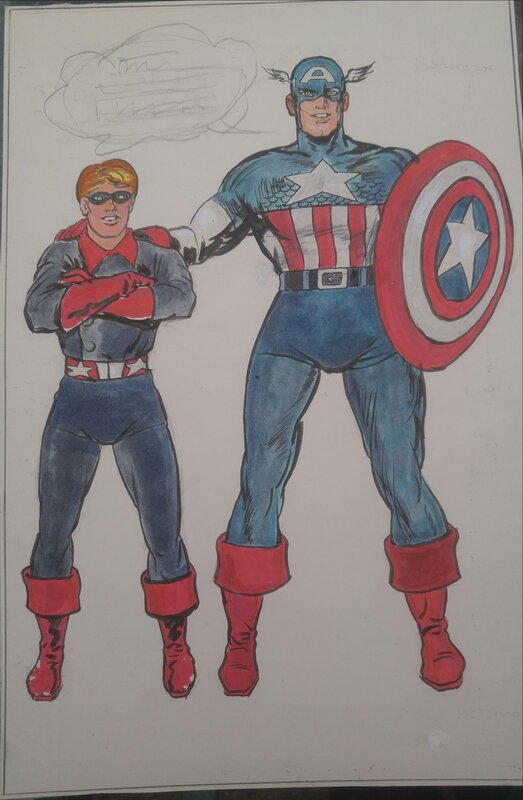 Captain America by Joe Simon - Comic Strip