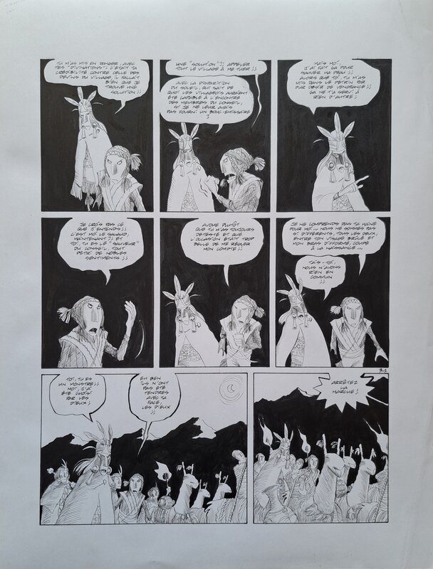 Frantz Duchazeau, L'Inca noir (et blanc) - Comic Strip