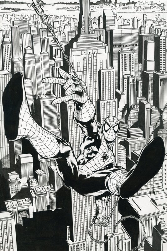 Manuel Garcia, Jesus Merino, Manuel Garcia - Spider-Man commission - Comic Strip