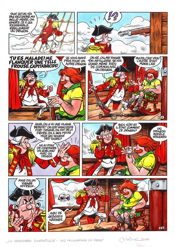 Maciej Mazur, Grzegorz Rosinski, La croisière fantastique Tome 3 , page 2 - Comic Strip